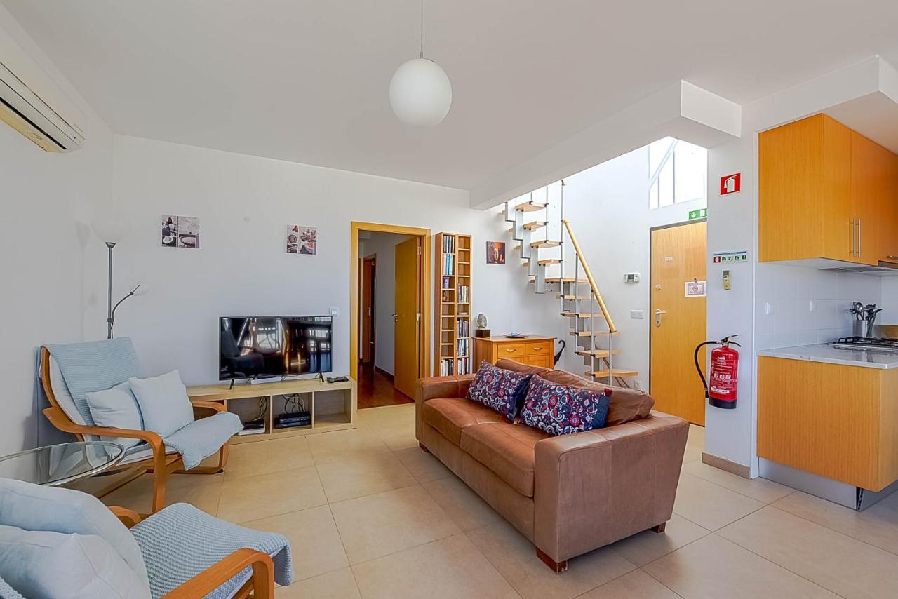 Penthouse Quilha Apartment Fuzeta Bagian luar foto