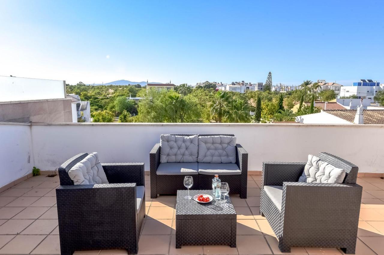 Penthouse Quilha Apartment Fuzeta Bagian luar foto