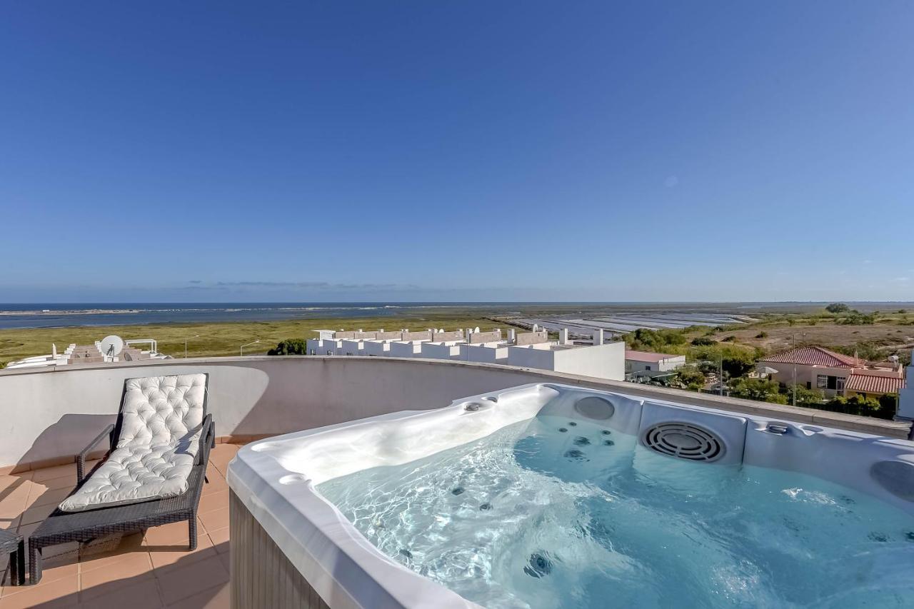 Penthouse Quilha Apartment Fuzeta Bagian luar foto