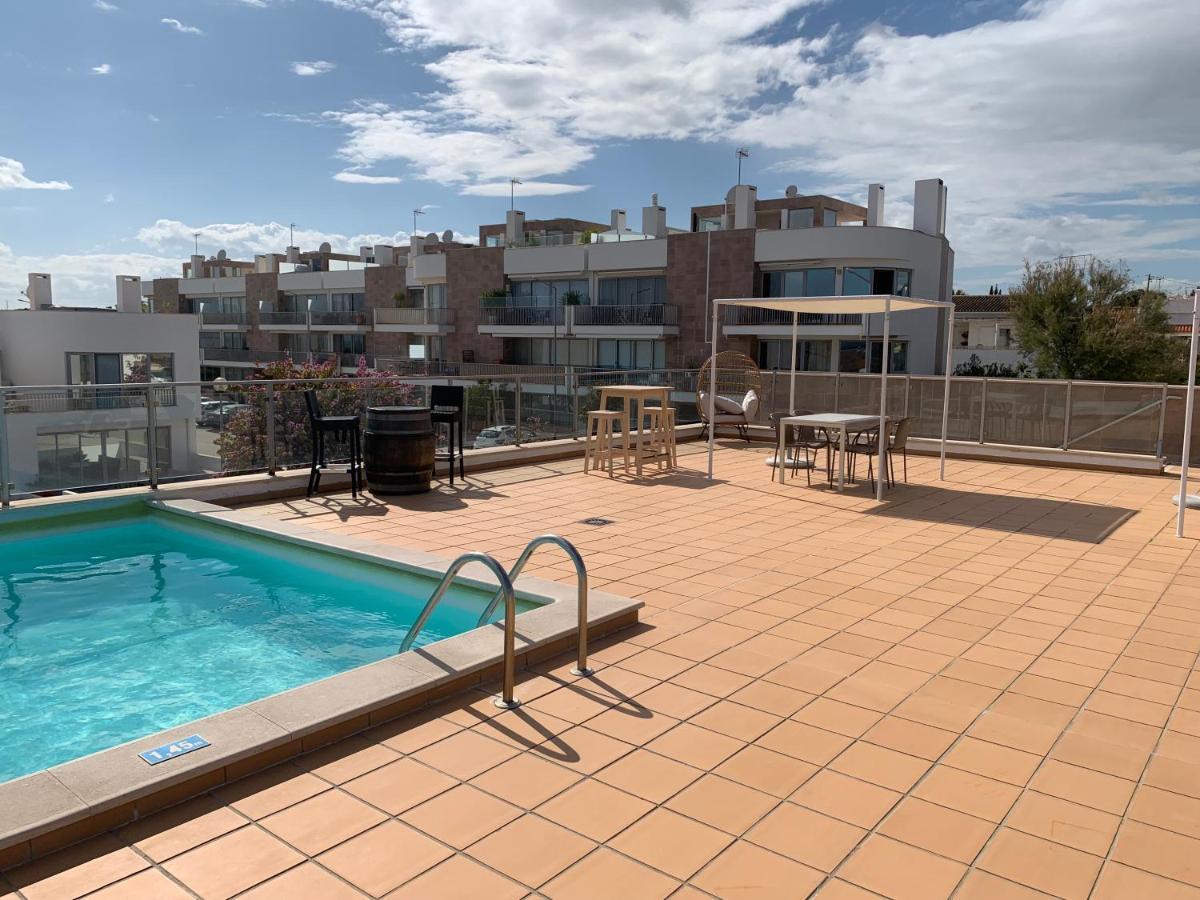 Penthouse Quilha Apartment Fuzeta Bagian luar foto