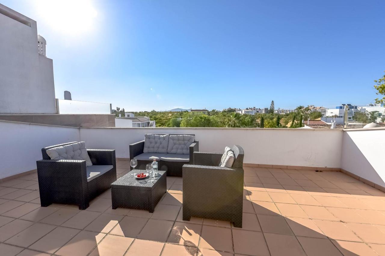 Penthouse Quilha Apartment Fuzeta Bagian luar foto